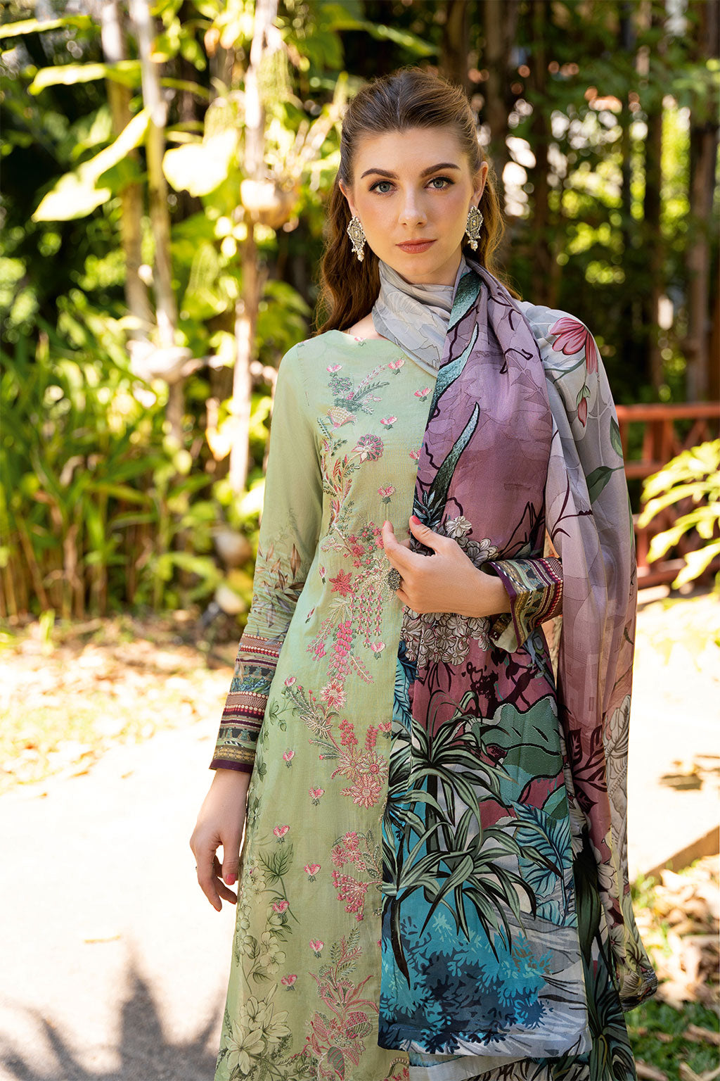 Ramsha | Ghazal Luxury Lawn | G-304 -  Ramsha Ladies Clothes - Original Designer Dress - House of Maryam