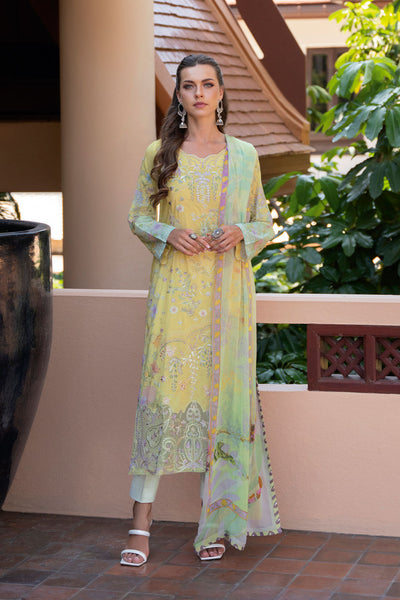 Ramsha | Ghazal Luxury Lawn | G-308 -  Ramsha Ladies Clothes - Original Designer Dress - House of Maryam