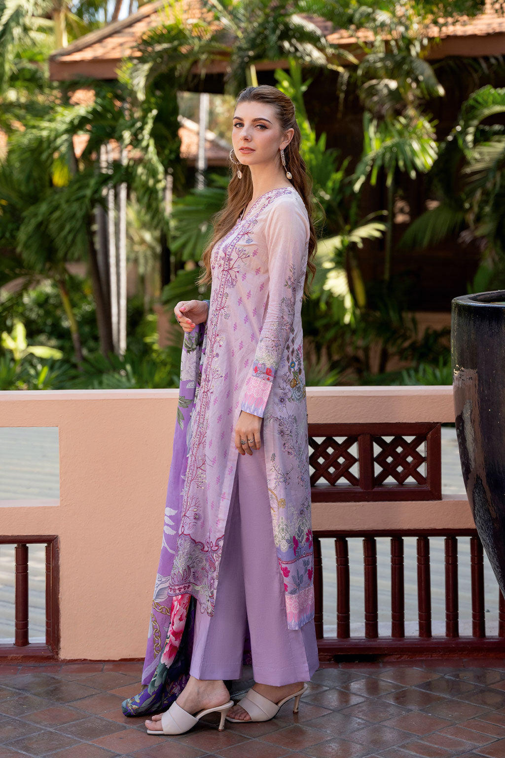 Ramsha | Ghazal Luxury Lawn | G-310 -  Ramsha Ladies Clothes - Original Designer Dress - House of Maryam
