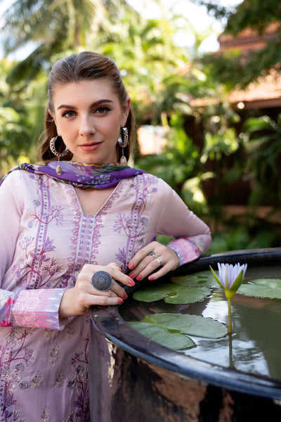 Ramsha | Ghazal Luxury Lawn | G-310 -  Ramsha Ladies Clothes - Original Designer Dress - House of Maryam