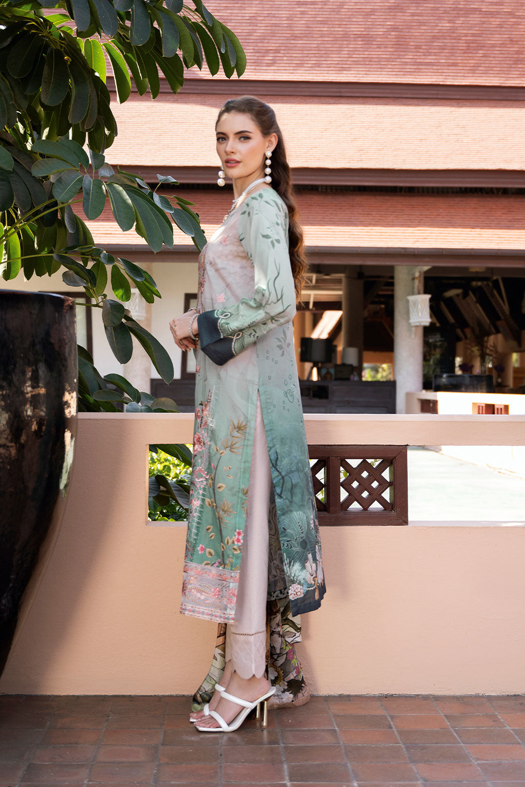 Ramsha | Ghazal Luxury Lawn | G-312 -  Ramsha Ladies Clothes - Original Designer Dress - House of Maryam