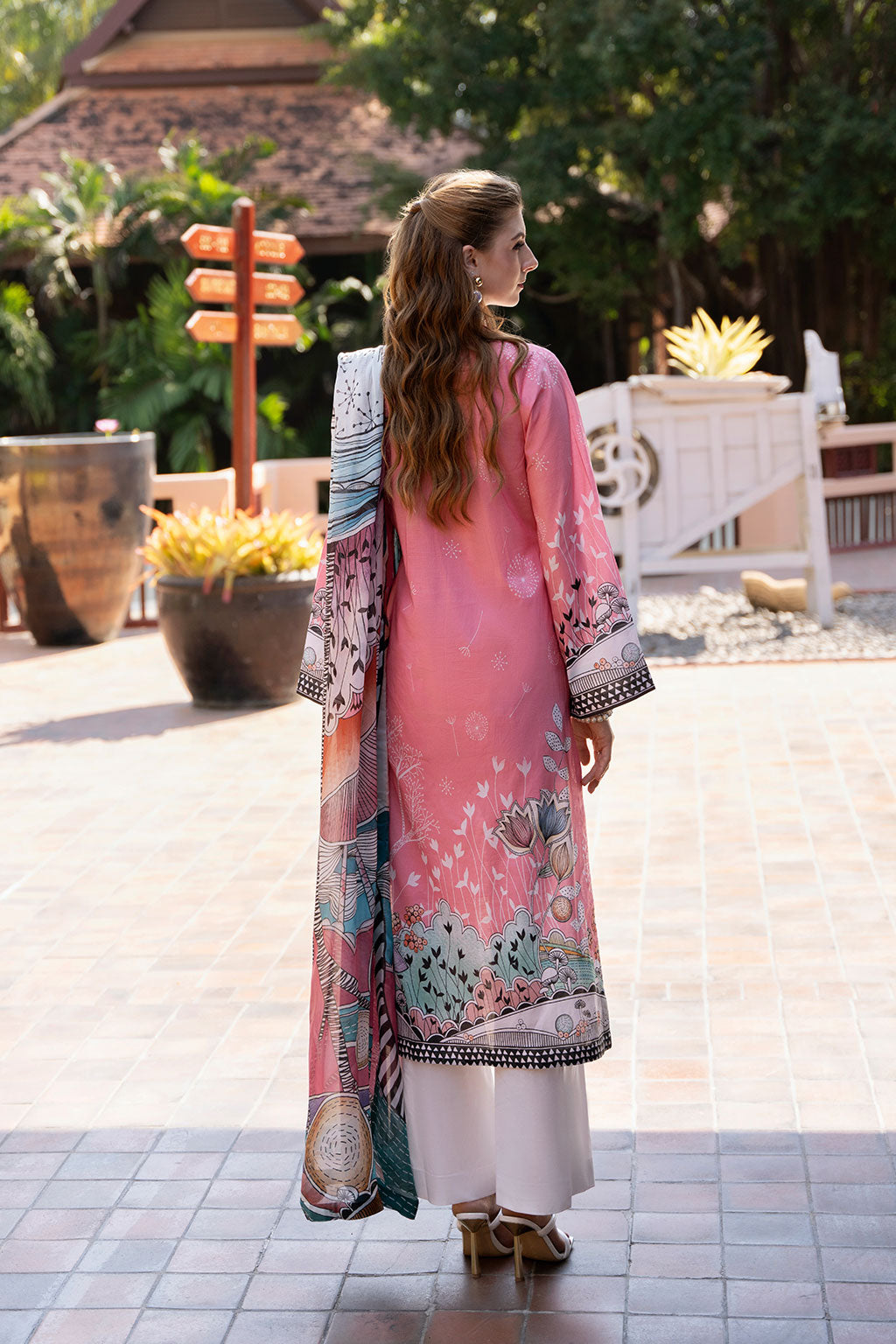 Ramsha | Ghazal Luxury Lawn | G-307 -  Ramsha Ladies Clothes - Original Designer Dress - House of Maryam