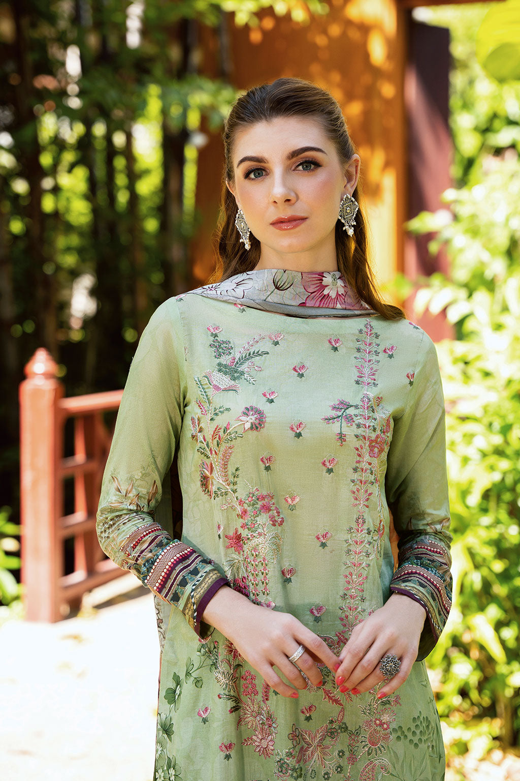 Ramsha | Ghazal Luxury Lawn | G-304 -  Ramsha Ladies Clothes - Original Designer Dress - House of Maryam