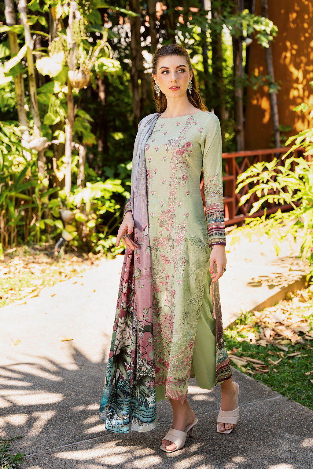 Ramsha | Ghazal Luxury Lawn | G-304 -  Ramsha Ladies Clothes - Original Designer Dress - House of Maryam
