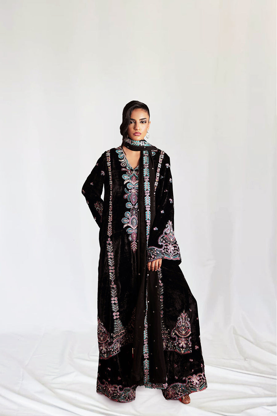 Saira Rizwan | Velvet Pret 25 | ZARQ-SRVP25-03