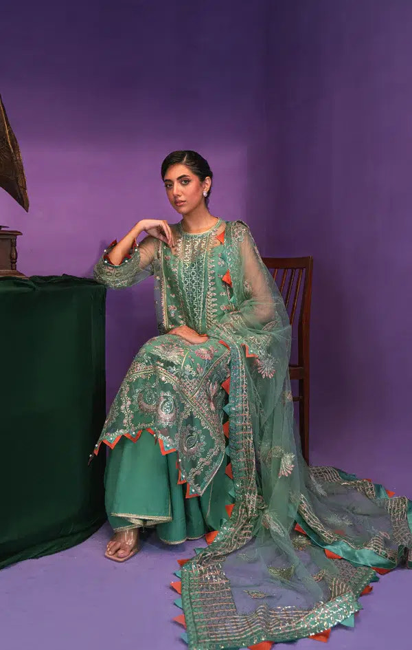 Gisele | Zarish Festive Collection 23 | Nazo -  Gisele Formal - Original Designer Dress - House of Maryam