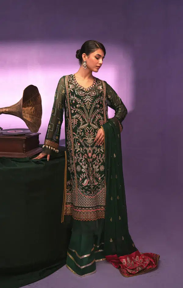 Gisele | Zarish Festive Collection 23 | Zaitoon -  Gisele Formal - Original Designer Dress - House of Maryam