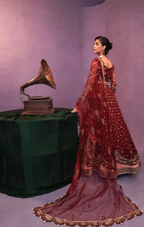 Gisele | Zarish Festive Collection 23 | Lalzari -  Gisele Bridal - Original Designer Dress - House of Maryam