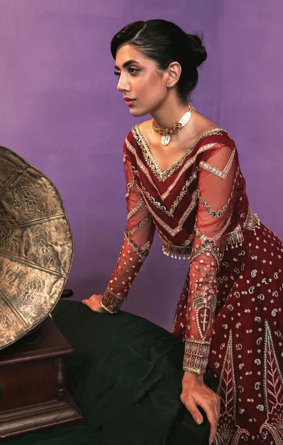Gisele | Zarish Festive Collection 23 | Lalzari -  Gisele Bridal - Original Designer Dress - House of Maryam
