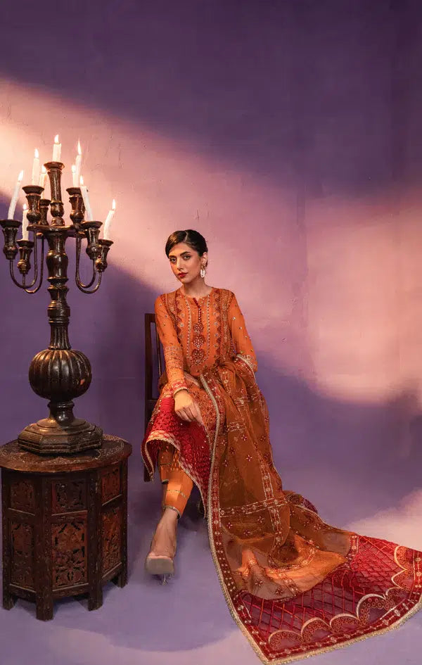 Gisele | Zarish Festive Collection 23 | Gul Makai -  Gisele Formal - Original Designer Dress - House of Maryam