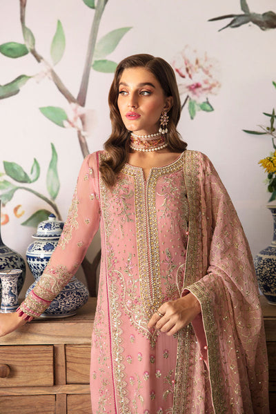 Gulaal | Embroidered Chiffon 24 | Viviana -  Gulaal Formal - Original Designer Dress - House of Maryam
