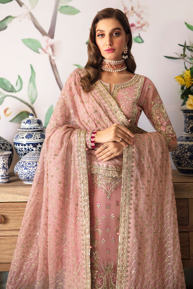 Gulaal | Embroidered Chiffon 24 | Viviana -  Gulaal Formal - Original Designer Dress - House of Maryam