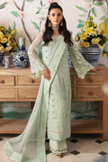 Gulaal | Embroidered Chiffon 24 | Jade -  Gulaal Formal -  House of Maryam