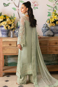 Gulaal | Embroidered Chiffon 24 | Jade -  Gulaal Formal -  House of Maryam