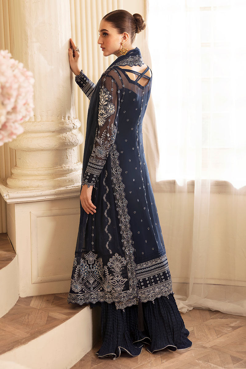 Gulaal | Embroidered Chiffon 24 | Evara -  Gulaal Formal - Original Designer Dress - House of Maryam