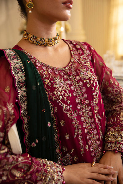 Gulaal | Embroidered Chiffon 24 | Blanca -  Gulaal Formal - Original Designer Dress - House of Maryam