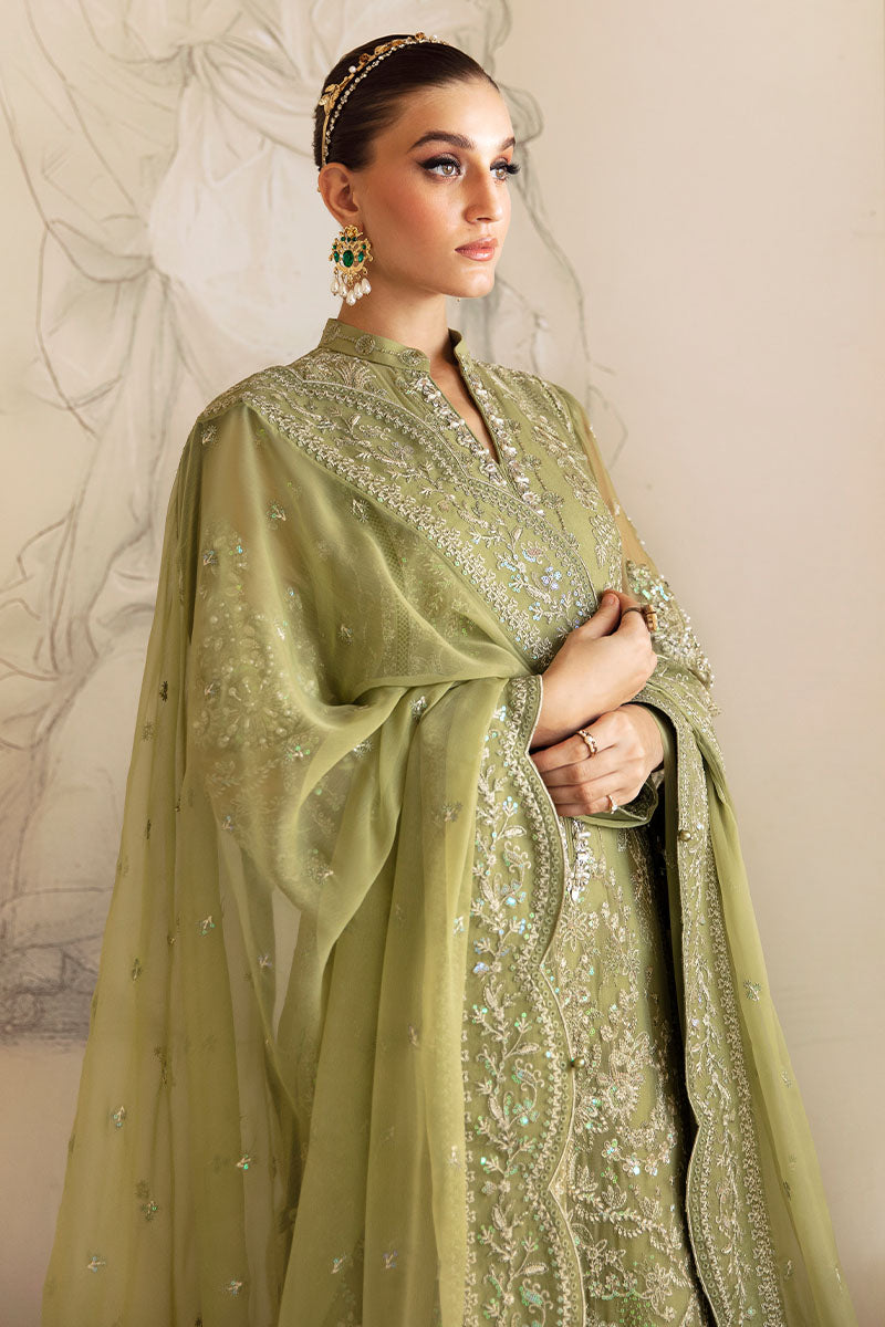 Gulaal | Embroidered Chiffon 24 | Almendra -  Gulaal Formal - Original Designer Dress - House of Maryam