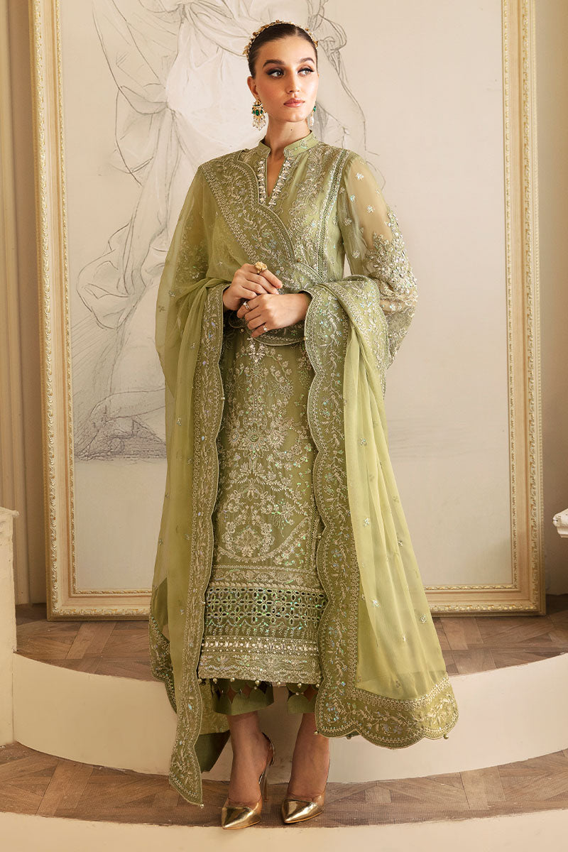 Gulaal | Embroidered Chiffon 24 | Almendra -  Gulaal Formal - Original Designer Dress - House of Maryam