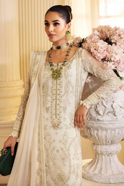 Gulaal | Embroidered Chiffon 24 | Delphine -  Gulaal Formal - Original Designer Dress - House of Maryam
