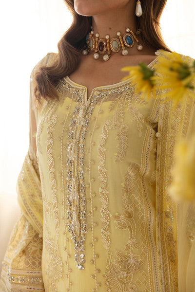 Gulaal | Embroidered Chiffon 24 | Estrella -  Gulaal Formal - Original Designer Dress - House of Maryam