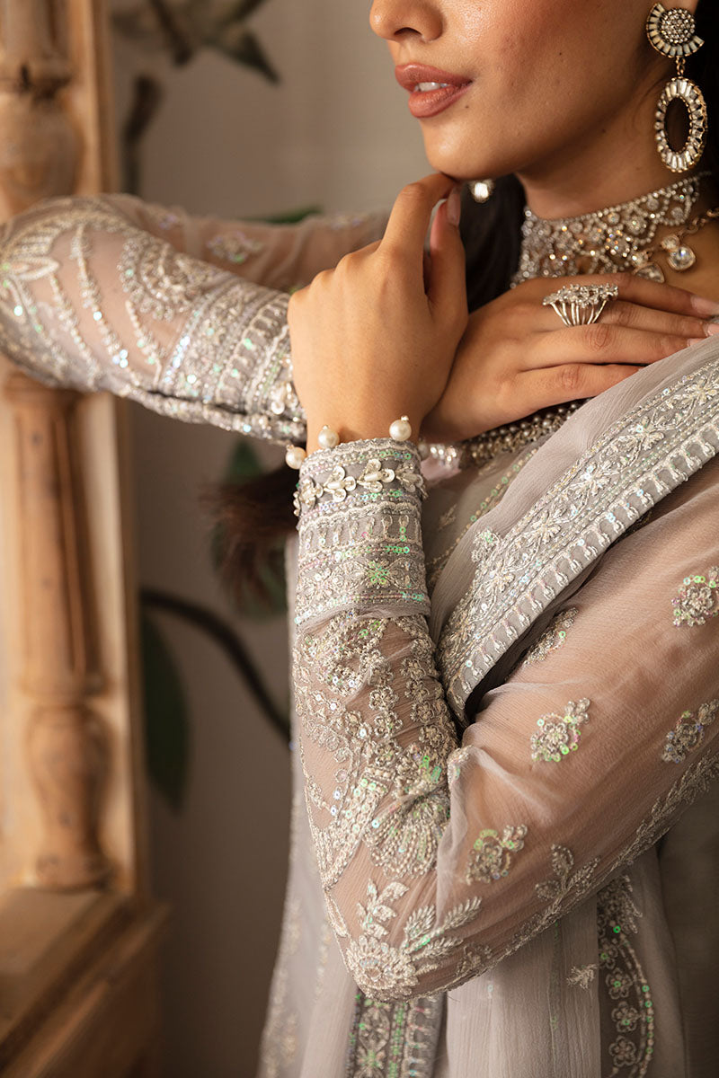 Gulaal | Embroidered Chiffon 24 | Aubrey -  Gulaal Formal - Original Designer Dress - House of Maryam