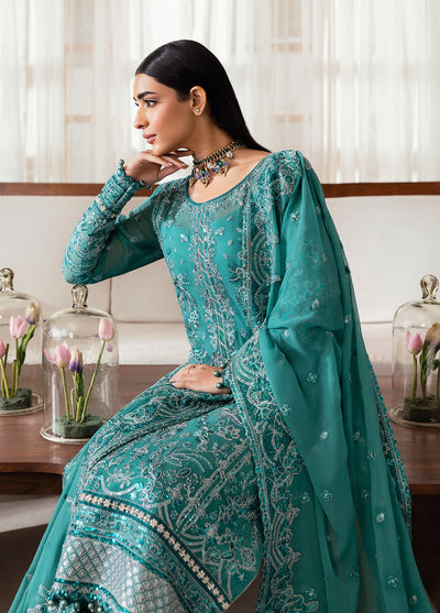Gulaal | Reverie Embroidered Chiffon | MIRAL -  Gulaal Ladies Clothes - Original Designer Dress - House of Maryam