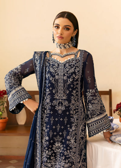 Gulaal | Reverie Embroidered Chiffon | ARISTA -  Gulaal Ladies Clothes - Original Designer Dress - House of Maryam