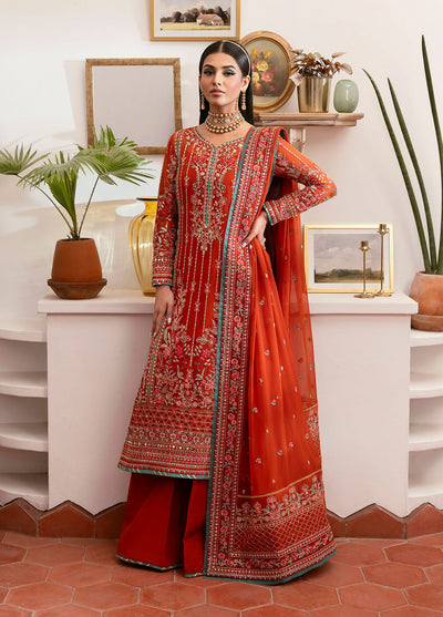 Gulaal | Reverie Embroidered Chiffon | ZARNA -  Gulaal Ladies Clothes - Original Designer Dress - House of Maryam