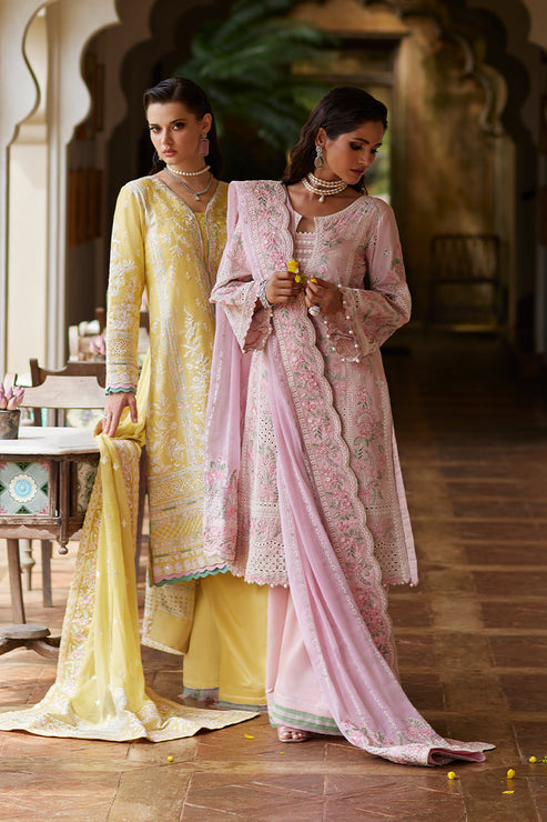Gulaal | Luxury Lawn 25 | Magnolia -  Gulaal Ladies Clothes -  House of Maryam
