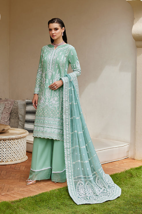 Gulaal | Luxury Lawn 25 | Freesia -  Gulaal Ladies Clothes -  House of Maryam