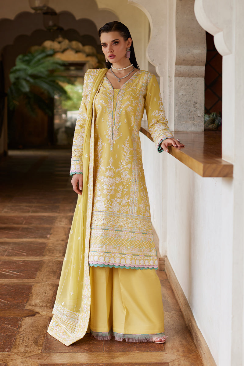 Gulaal | Luxury Lawn 25 | Iris -  Gulaal Ladies Clothes - Original Designer Dress - House of Maryam