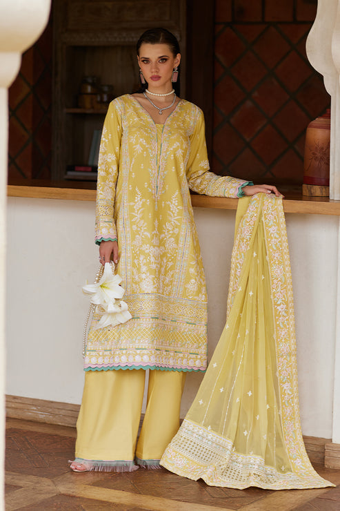 Gulaal | Luxury Lawn 25 | Iris -  Gulaal Ladies Clothes - Original Designer Dress - House of Maryam