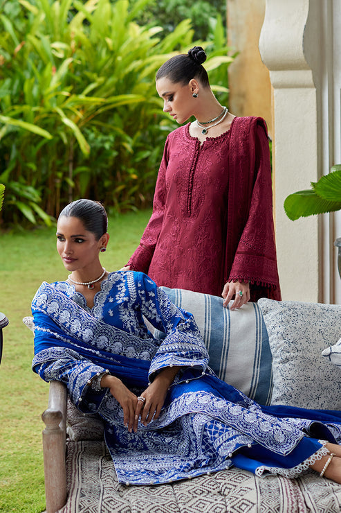 Gulaal | Luxury Lawn 25 | Nigella -  Gulaal Ladies Clothes - Original Designer Dress - House of Maryam