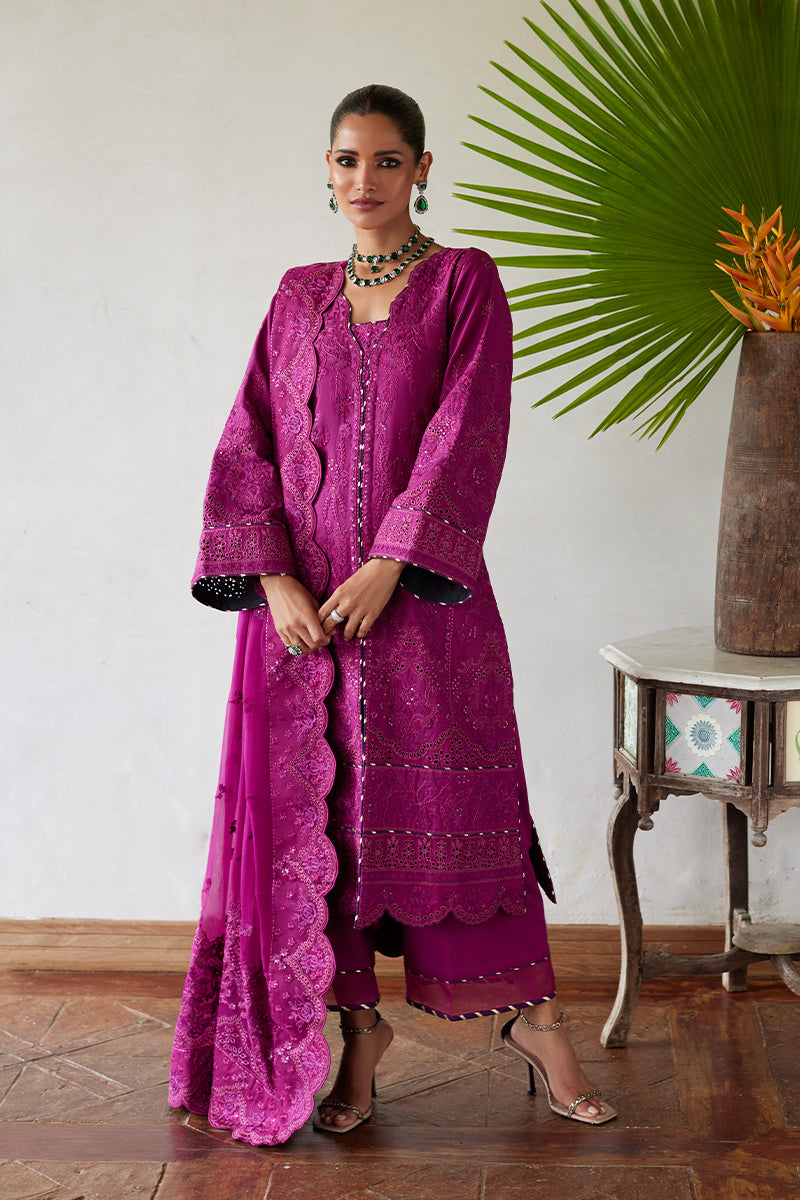 Gulaal | Luxury Lawn 25 | Hazel -  Gulaal Ladies Clothes - Original Designer Dress - House of Maryam