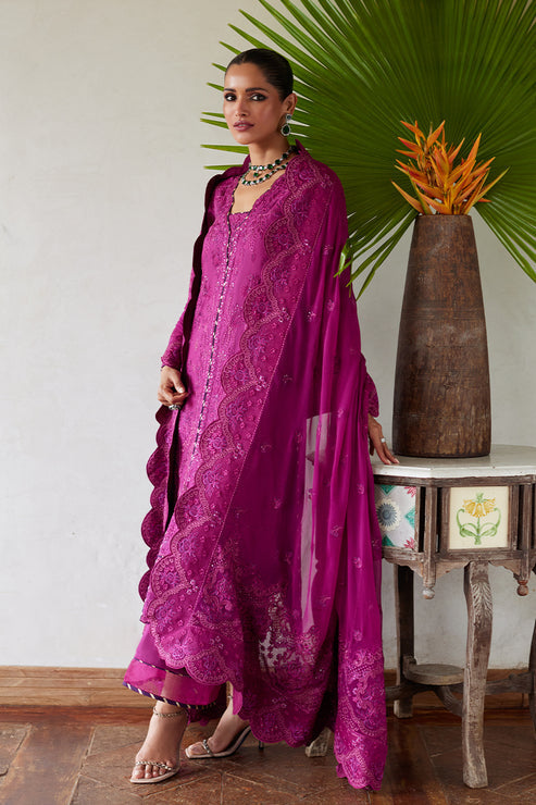 Gulaal | Luxury Lawn 25 | Hazel -  Gulaal Ladies Clothes - Original Designer Dress - House of Maryam