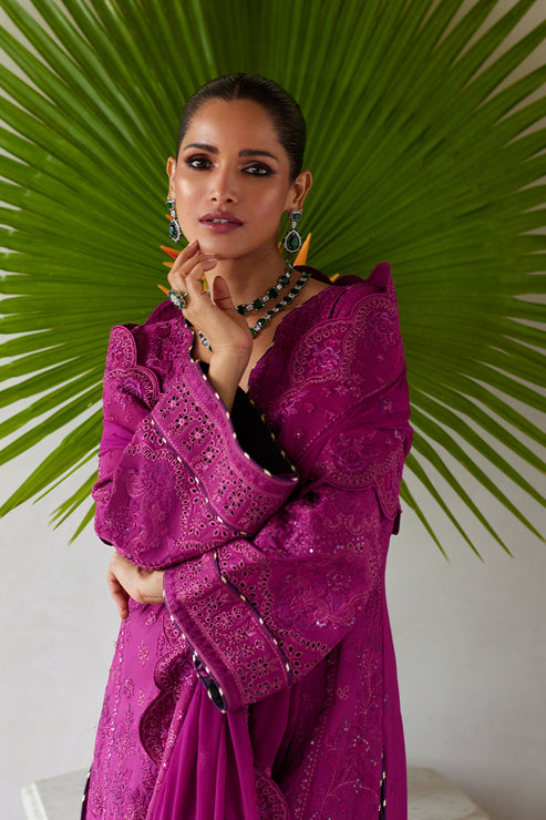 Gulaal | Luxury Lawn 25 | Hazel -  Gulaal Ladies Clothes - Original Designer Dress - House of Maryam