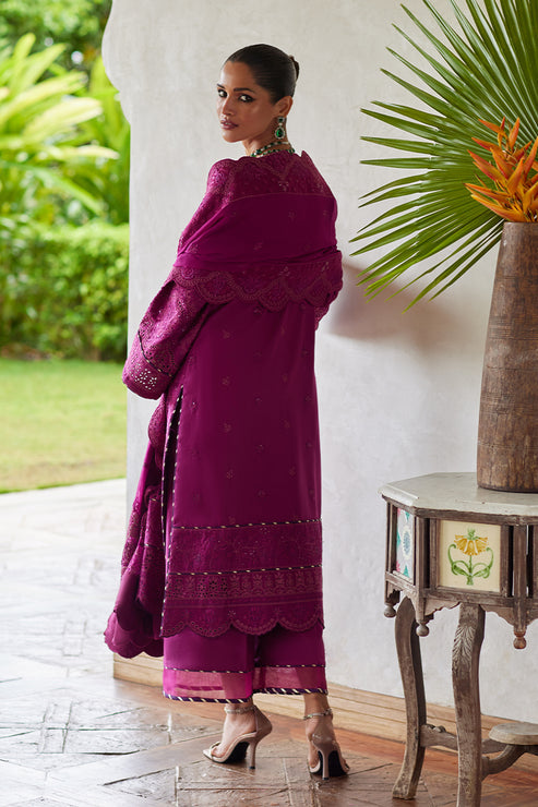 Gulaal | Luxury Lawn 25 | Hazel -  Gulaal Ladies Clothes - Original Designer Dress - House of Maryam