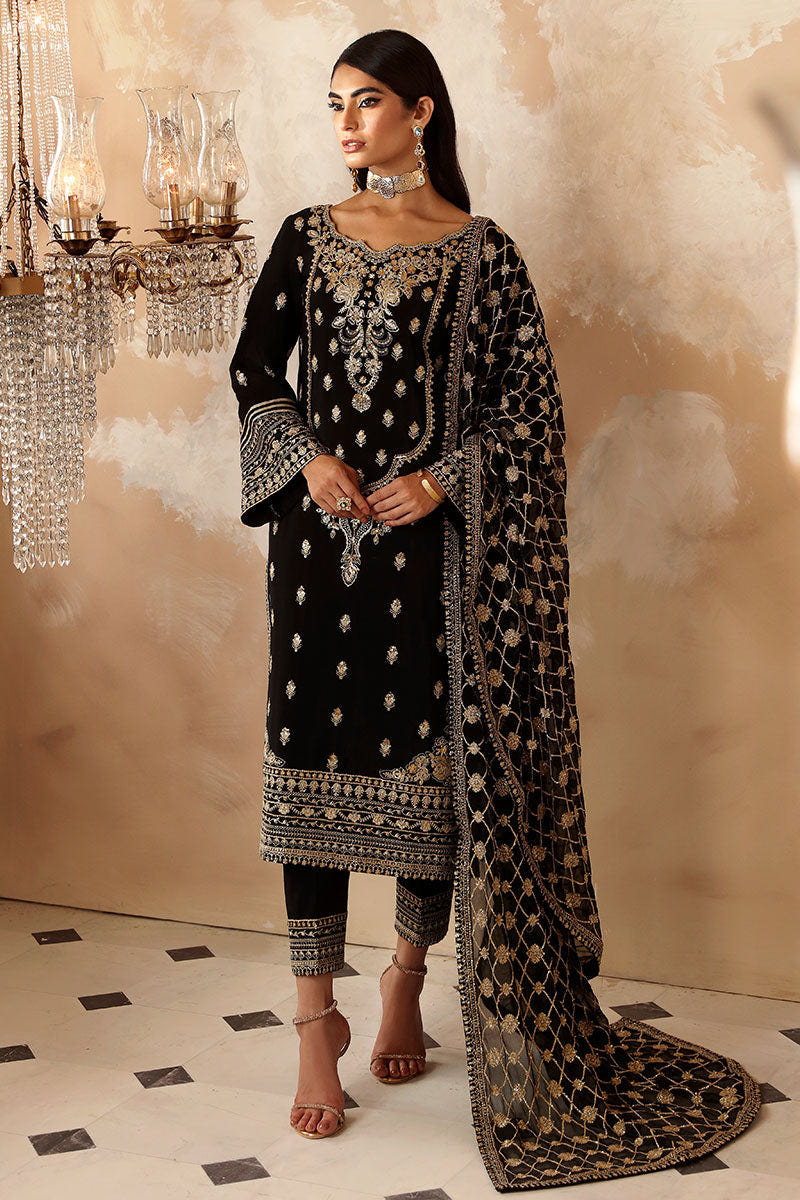 Gulaal | Shehrnaaz Raw Silk | Inaara -  Gulaal Ladies Clothes - Original Designer Dress - House of Maryam