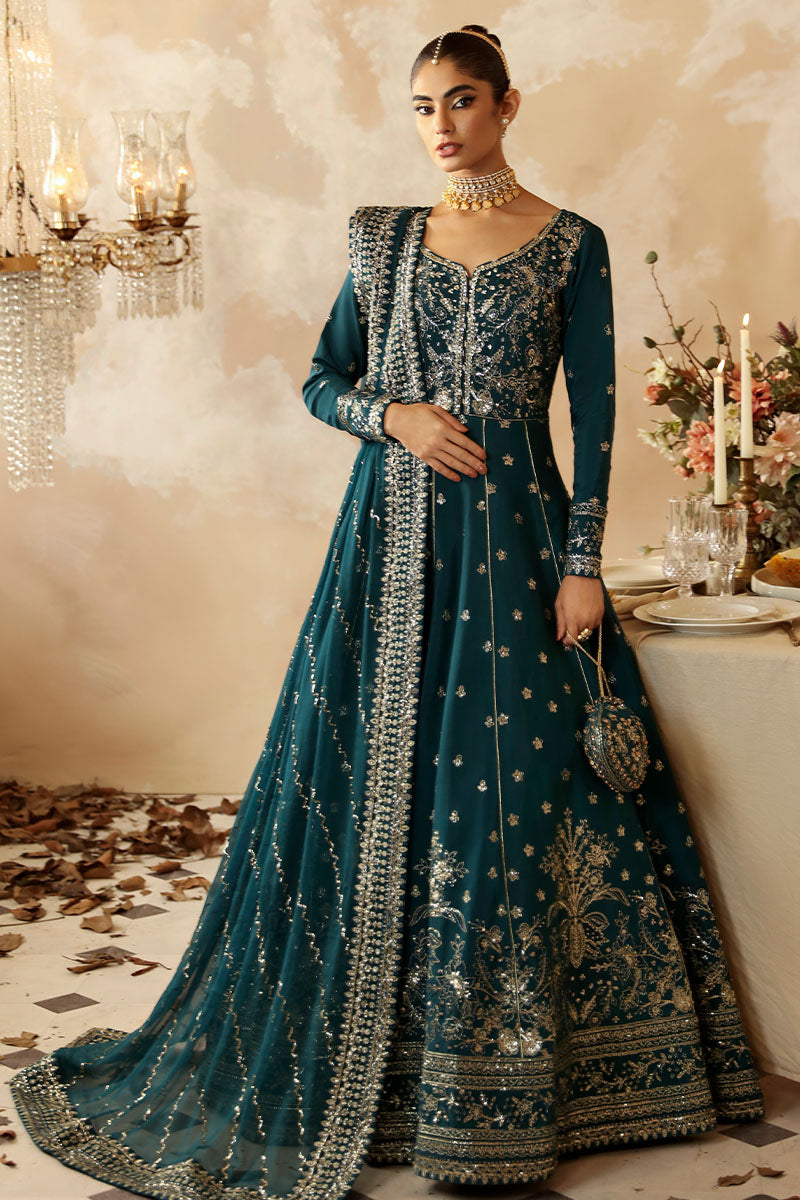 Gulaal | Shehrnaaz Raw Silk | Mahiri -  Gulaal Ladies Clothes - Original Designer Dress - House of Maryam