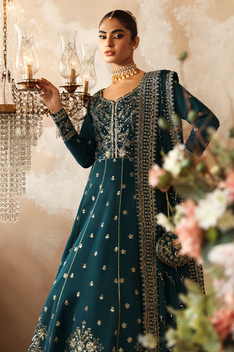 Gulaal | Shehrnaaz Raw Silk | Mahiri -  Gulaal Ladies Clothes - Original Designer Dress - House of Maryam
