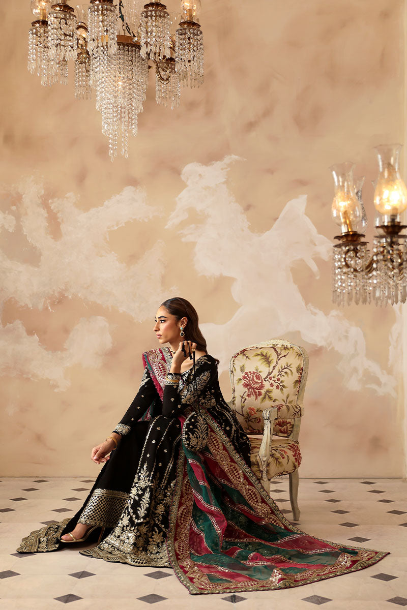 Gulaal | Shehrnaaz Raw Silk | Nazmil -  Gulaal Ladies Clothes - Original Designer Dress - House of Maryam