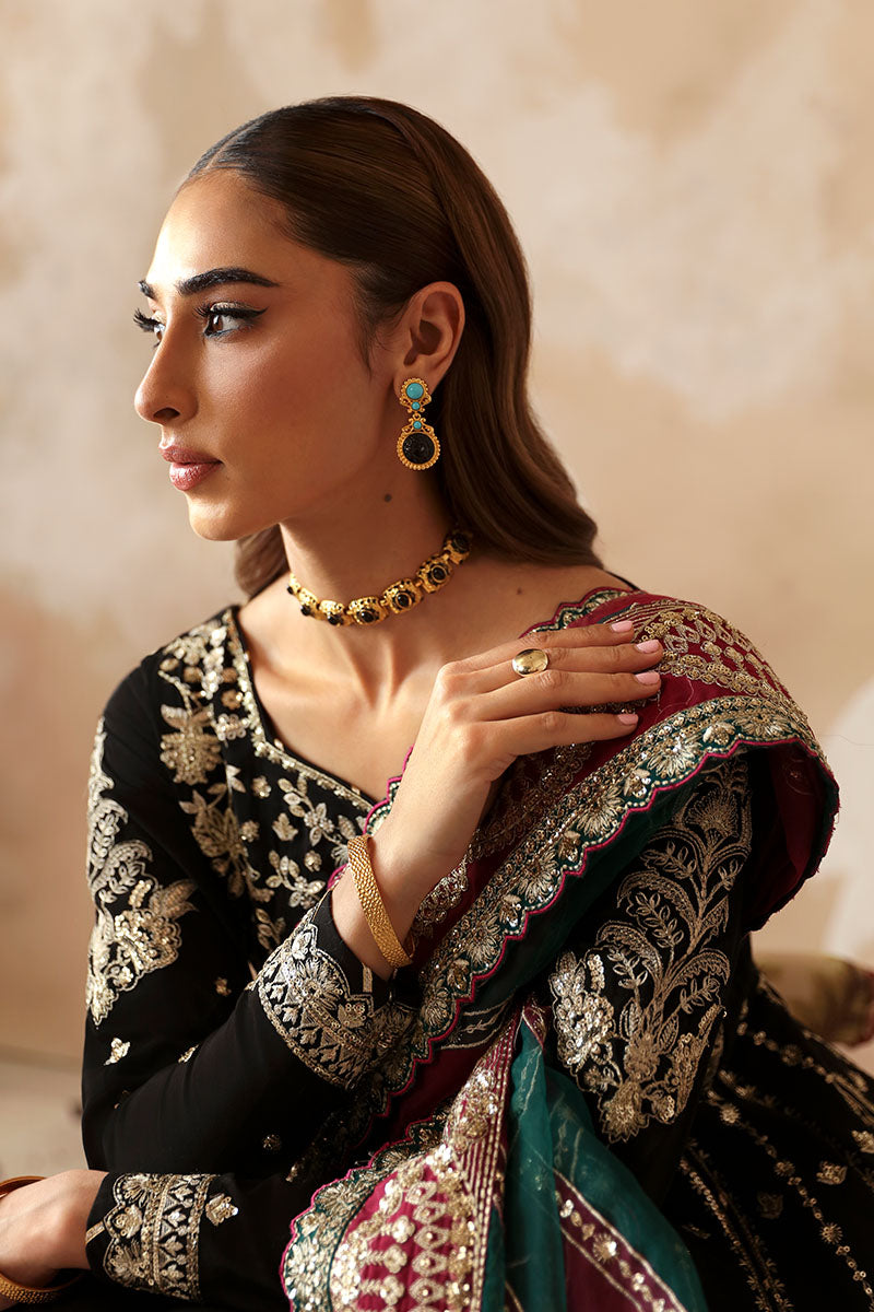 Gulaal | Shehrnaaz Raw Silk | Nazmil -  Gulaal Ladies Clothes - Original Designer Dress - House of Maryam