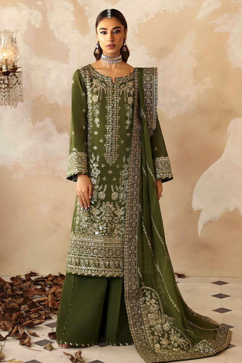 Gulaal | Shehrnaaz Raw Silk | Sohina -  Gulaal Ladies Clothes - Original Designer Dress - House of Maryam