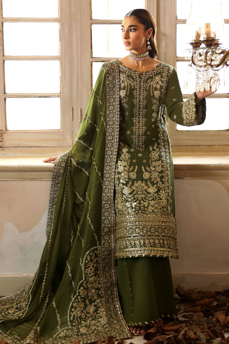 Gulaal | Shehrnaaz Raw Silk | Sohina -  Gulaal Ladies Clothes - Original Designer Dress - House of Maryam