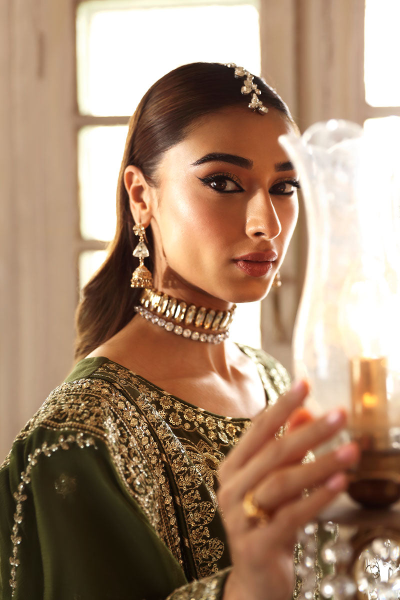 Gulaal | Shehrnaaz Raw Silk | Sohina -  Gulaal Ladies Clothes - Original Designer Dress - House of Maryam