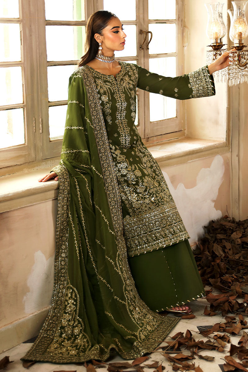 Gulaal | Shehrnaaz Raw Silk | Sohina -  Gulaal Ladies Clothes - Original Designer Dress - House of Maryam