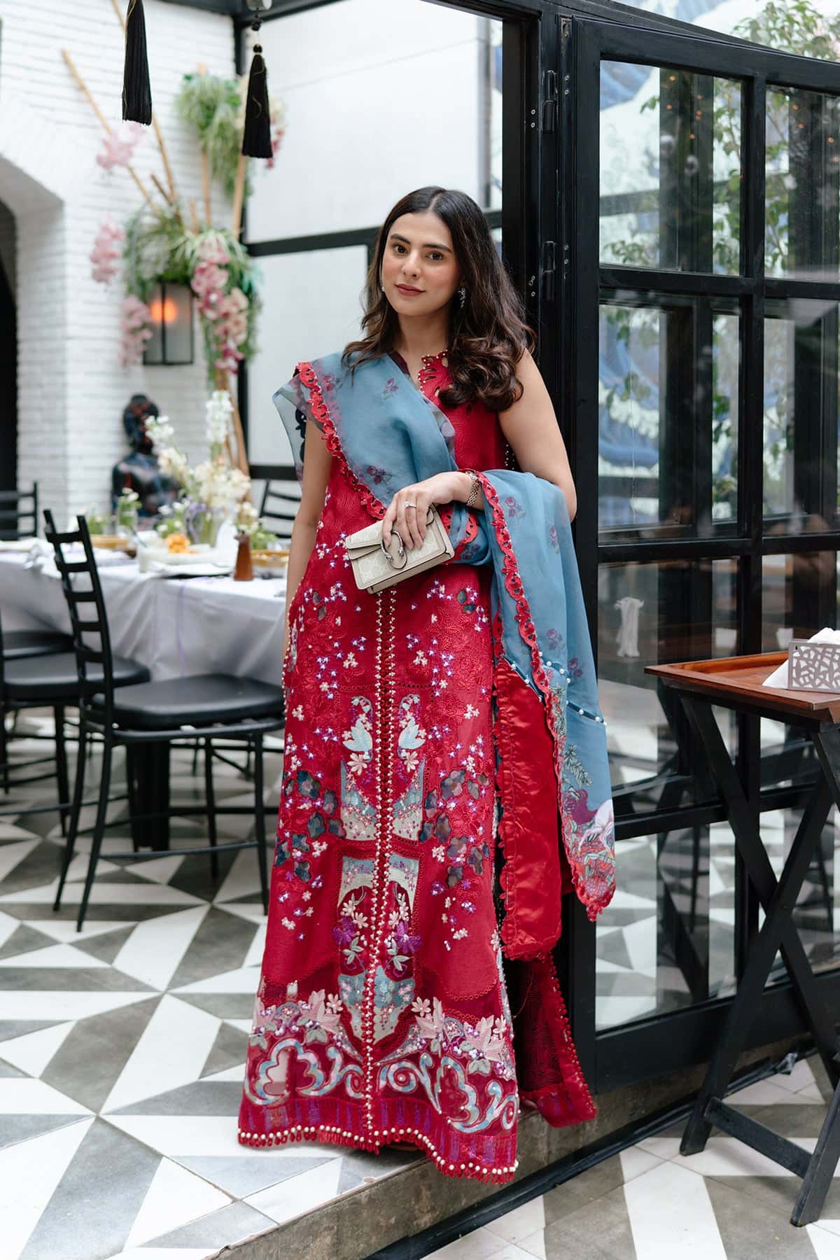 Afrozeh | Lawn 25 | Glacis -  Afrozeh Ladies Clothes - Original Designer Dress - House of Maryam