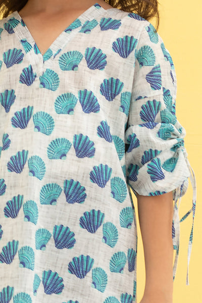 Zellbury Girls | 1 Piece Cambric | Kurta - 1006 -  Zellbury Girls Essential Pret - Original Designer Dress - House of Maryam