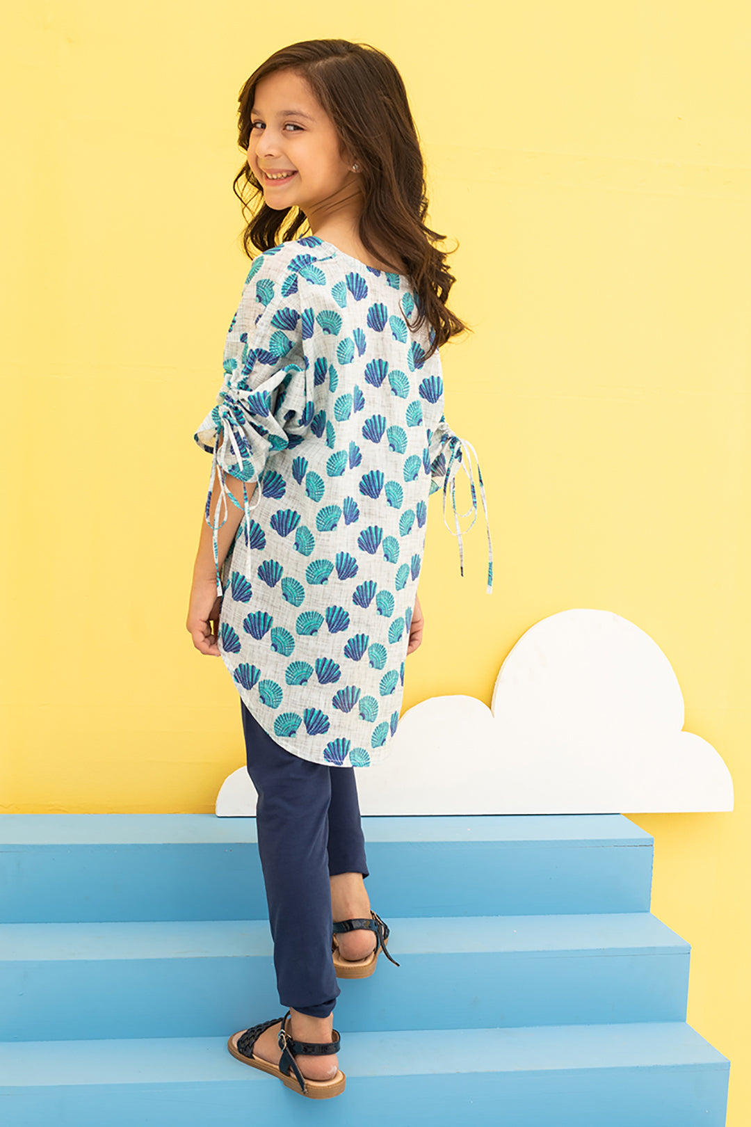 Zellbury Girls | 1 Piece Cambric | Kurta - 1006 -  Zellbury Girls Essential Pret - Original Designer Dress - House of Maryam