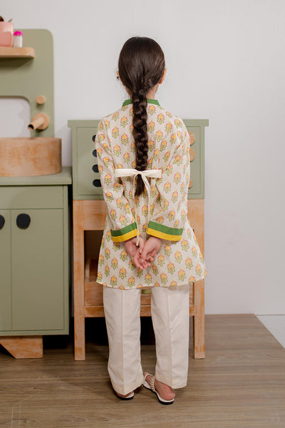 Zellbury Girls | 1 Piece Cambric | Kurta - 1650 -  Zellbury Girls Essential Pret - Original Designer Dress - House of Maryam